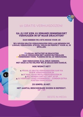 10 GRATIS VERHUISDOZEN!